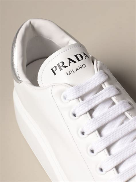 prada womens sneakers|prada platform sneakers women.